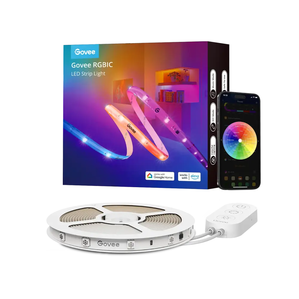 Govee RGBIC LED Strip Lights Application